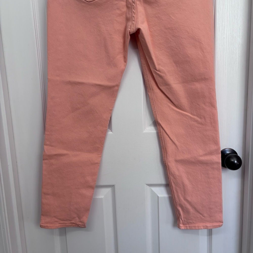 Peach High Rise Skinny Jeans | rag & bone Size 29 - Picture 11 of 12